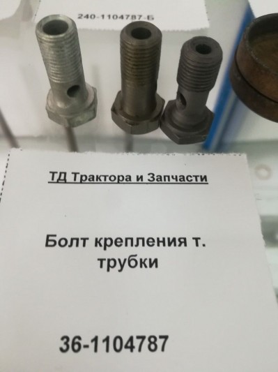 Болт крепления т. трубки