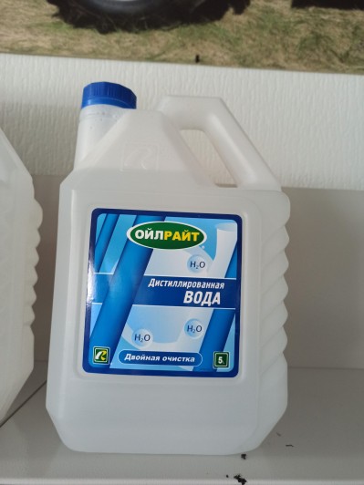 Вода дистилированная 5л.