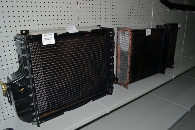 Радиатор в сб. (МТЗ-80,82) (медный бак) — 1