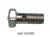 Болт крепления т. трубки Евро (короткий), миниатюра — 1