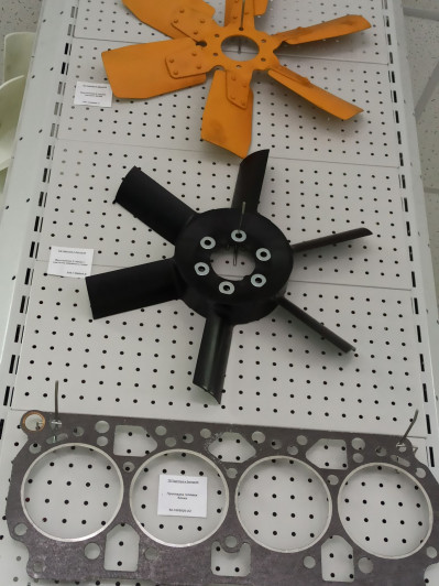 Вентилятор 6 лопаст. (пласт.) Радиоволна