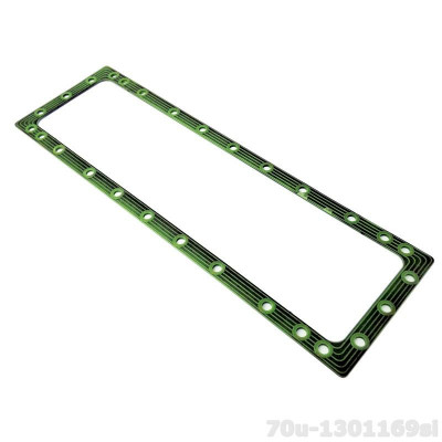 Прокладка  бачка радиатора (силикон с каркасом)